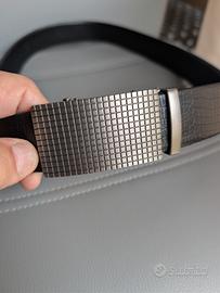 Cintura in pelle con regolazione automatico 