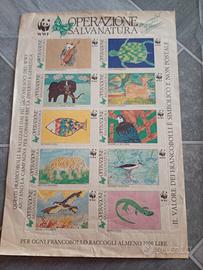 francobolli orinofili w.w.f