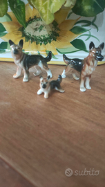 Statuine miny pastore tedesco