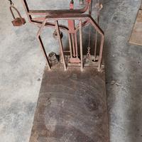Bilancia a bascula funzionante, portata 250kg
