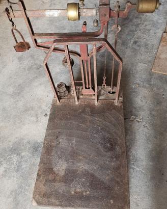 Bilancia a bascula funzionante, portata 250kg