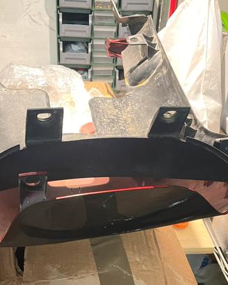 Sotto pedana Gilera Stalker colore nero