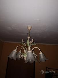 2 Lampadari stile capodimonte