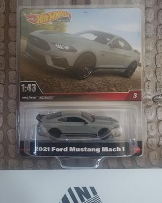HOT WHEELS PREMIUM FORD MUSTANG MACH 1 1/43