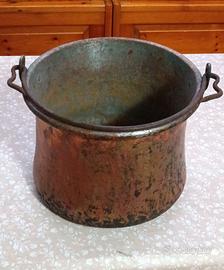 Paiolo in Rame  antico