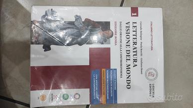 Libro Letteratura Visione del Mondo