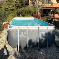 Piscina fuori terra + filtro + robot pulizia