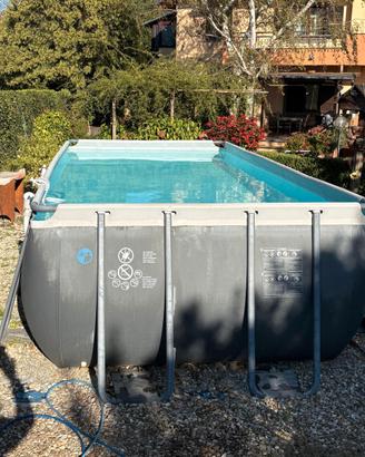 Piscina fuori terra + filtro + robot pulizia