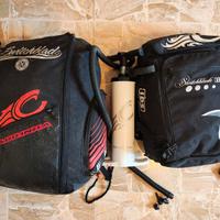 KIT kitesurf completo Cabrinha 8 e 12 mt e tavole