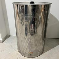 Bidone Acciaio Inox 18/10 da 100 litri