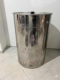 Bidone Acciaio Inox 18/10 da 100 litri