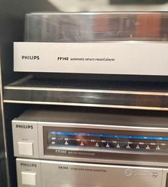 Stereo giradischi cassette e radio anni '80