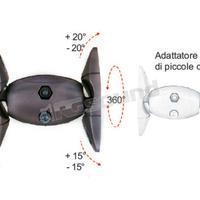 2 supporti a muro per casse acustiche