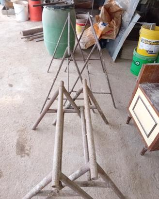 Cavalletti in metallo