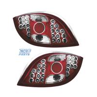FANALI FORD KA 96-08 LED FONDO ROSSO