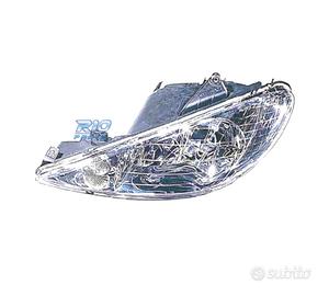 FANALE SINISTRO PEUGEOT 206 98-09 H7 H7