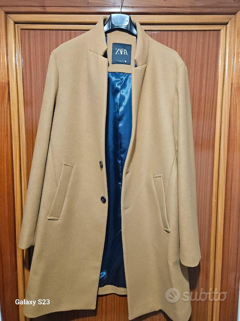 Giacche Cappotto Uomo Beige Zara Cappotto Uomo Zara XL