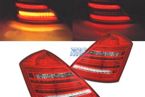 FANALI PER MERCEDES W221 CLASSE S 05-09 LED DINAMI