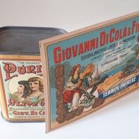 latta di cola termini imerese scatola antica olio