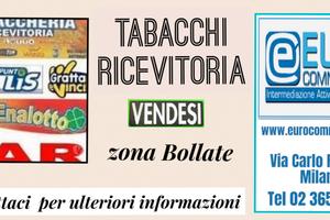 434/10 TABACCHERIA RICEVITORIA mq 60 zona Bollate
