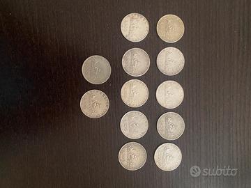 500 lire caravelle in argento 835