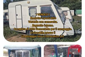 !!RIBASSATO!!!ROULOTTE 3 POSTI Adria  ben tenuta 