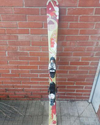 sci wedze bambini ragazzi 143cm attacco Salomon