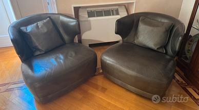 Poltrone Baxter modello Anais girevoli