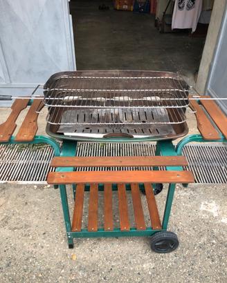 Barbeque a carrello