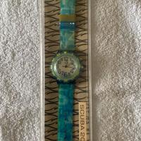 Swatch Scuba 200 Anni 90 Blu