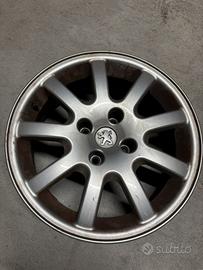 Quattro Cerchi in lega originali Peugeot