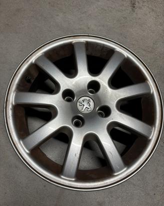Quattro Cerchi in lega originali Peugeot