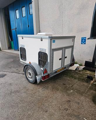 Carrello Mini Van 3 Trasporto Cani