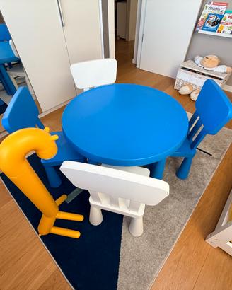 Tavolo e sedie ikea mammut