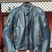 Giacca moto in pelle