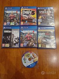 Lotto 4 giochi ps4