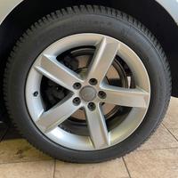 Cerchi lega audì 17" originali+gomme nuove