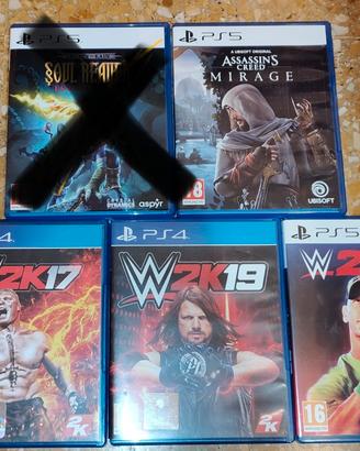 Videogiochi PS4 e PS5 - Vari titoli
