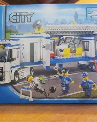 Lego city camion polizia 60044 completo 100% polic