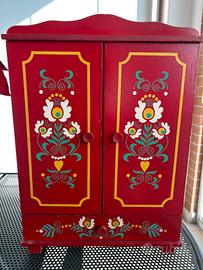 Mobiletto per bambole vintage