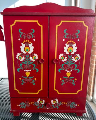 Mobiletto per bambole vintage