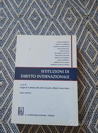 Libro istituzioni di diritto internazionale