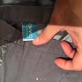 Copripiumone matrimoniale Marca Ovvio grigio coton