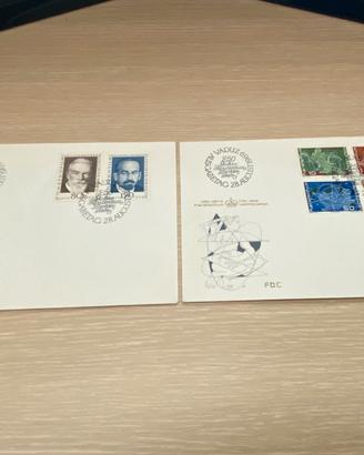 BUSTE PRIMO GIORNO EMISSIONE 1969 LIECHTENSTEIN