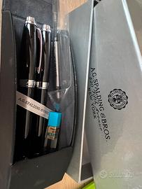 Astuccio penna + portamina A.G. Spalding & Bros