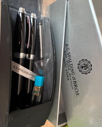 Astuccio penna + portamina A.G. Spalding & Bros