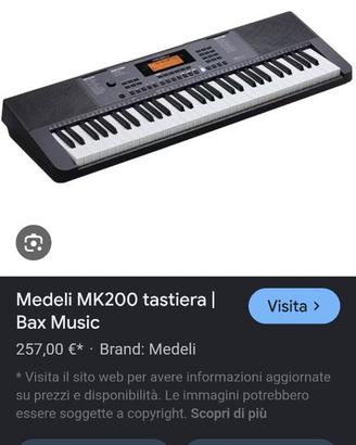 Medeli Mk 200 tastiera