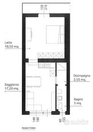 Rif.1204A| appartamento ind. bilocale