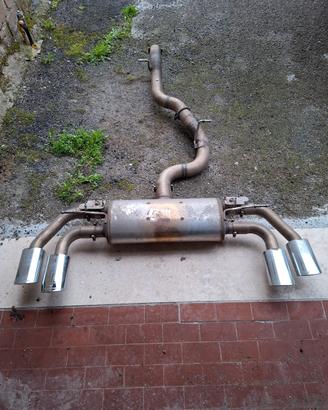 scarico sportivo supersprint per audi tts mk3