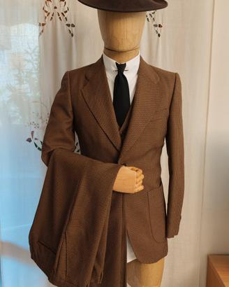 Completo 3 pezzi vintage anni '70 Jean Duvivier 